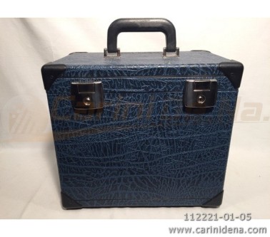 ASTUCCI FISA SVIZZERI INT 33,0 X 20,0 X 26,3+3,5 - SCAY BERMUDA NERO/BLU/PELOUCHE BLU SCURO