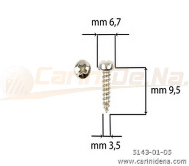 VITI AUTOFILETTANTI 3,5X 9,5 TC