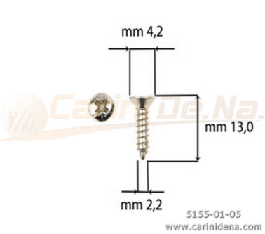 SCREW  SELF-THREADING 2,2X13 TSP