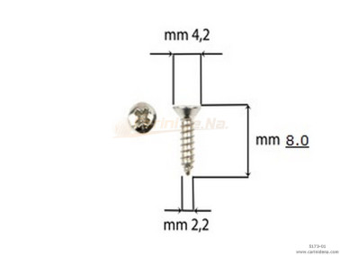 VITI AUTOFILETTANTI 2,2X 8 TSP