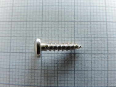 VITI TRUCIOLARI 2,6 X12 T1/2T D. 6 PER SMORLETTE SCORREVOLI