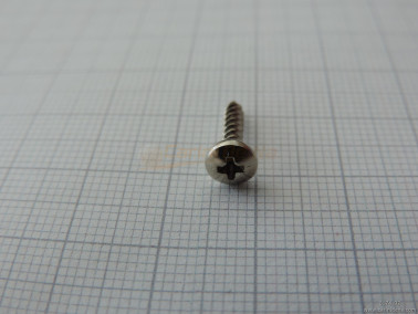 VITI TRUCIOLARI 2,6 X12 T1/2T D. 6 PER SMORLETTE SCORREVOLI