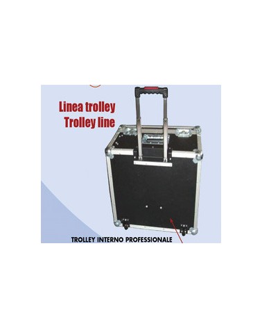 FLIGHTCASE FISA PROF. 120 + TROLLEY INT.
