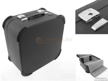 ASTUCCI FISA IMIT. INT. cm 45 X 23.5 X 45 + TENDINA DOPPIA + PELOUCHE GRIGIO - PIG. ONIX