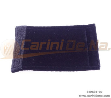 SALVAGRAFFI TRACOLLE FISA VELLUTO + VELCRO NERO