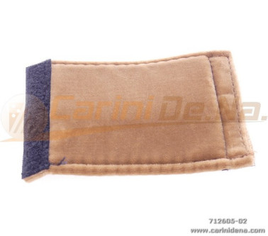 SALVAGRAFFI TRACOLLE FISA VELL + VELCRO AVANA