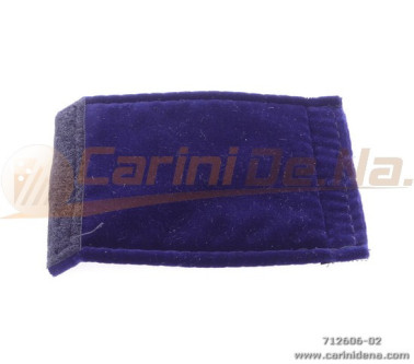 SALVAGRAFFI TRACOLLE FISA VELLUTO + VELCRO BLU