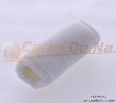 SALVAGRAFFI TRACOLLE FISA VELLUTO + ELASTIC BIANCO