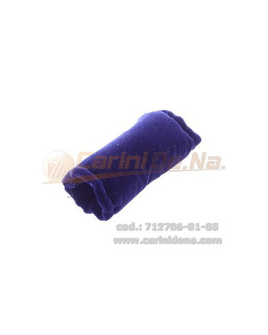 SALVAGRAFFI TRACOLLE FISA VELLUTO + ELASTIC BLU