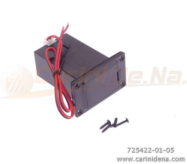 MICROFONO FISA - SOLO SCATOLA INCASSO PER BATTERIA 9V PROFONDA - BH300