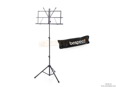 LEGGIO BESPECO PIEGHEVOLE NERO CON BORSA - BP01X