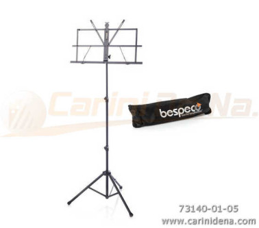 LEGGIO BESPECO PIEGHEVOLE NERO CON BORSA - BP01X