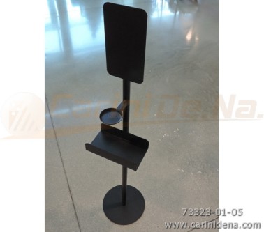 SUPPORTO DISPENSER DA TERRA BASE ROTONDA MRS001