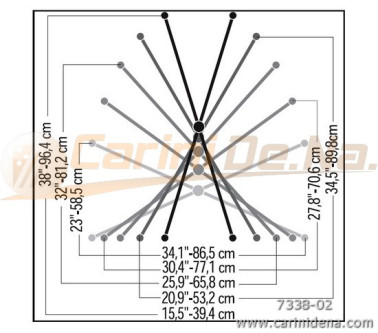 SUPPORTO TASTIERA QUIKLOK - BARRA DOPPIA - QL746