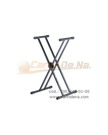 SUPPORTO TASTIERA QUIKLOK - BARRA DOPPIA - QL646