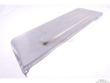 TRAFORO ALLUMINIO PIANO cm 47.5/50.5 X 7.5 X 17/19 + BORCHIA 11 TASTI A mm 27 - MOD F5 - TRAF178