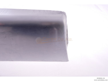 TRAFORO ALLUMINIO PIANO cm 47.0/50.0 X 7.5 X 17/19 - MOD F5 - TRAF142