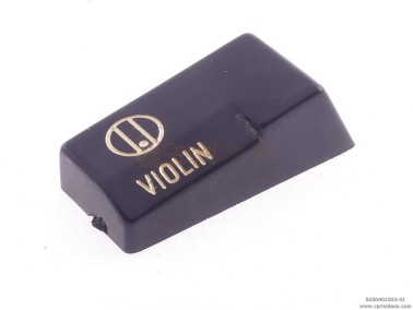 tastini registri smussati plastica mm 182 x 388 x 13 lucidati incisi  mod003 violin nerioro