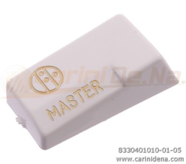 TASTINI REGISTRI SMUSSATI PLASTICA mm 18.2 X 38.8 X 13 LUCIDATI INCISI - MOD.005 MASTER BIANCHI/ORO