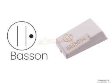 tastini registri smussati plastica mm 182 x 388 x 13 lucidati incisi  mod007 basson bianchioro