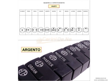 tastini registri smussati plastica mm 182 x 388 x 13 lucidati incisi  kit 11t 1b3n  mod 006  neriargento