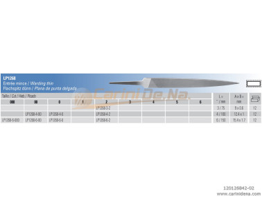 lima vallorbe lp126842 punta fina