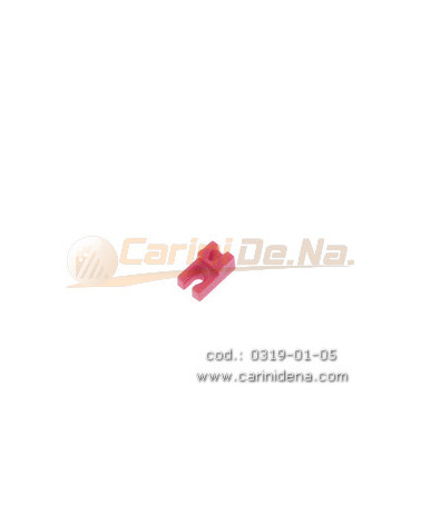 MIDI COMPONENTS PLASTICA PORTAMOLLA ROSSO