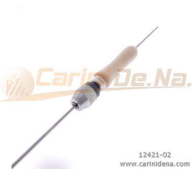 MANDRINO PER SPILLA PROF GRANDE + MANICO N2 FORATO