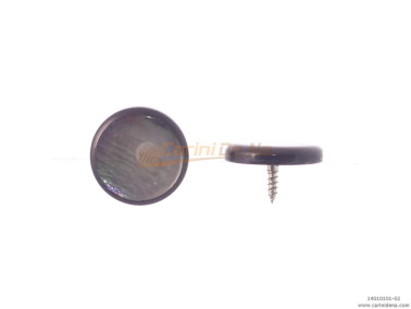 BOTTONI A VITE TONDI 17,0  MADREP. TH. GRIGIA/GRIGIA 0101