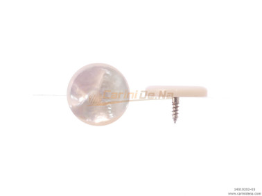 bottoni a vite tondi 17 0  madrep aus biancabianca 0202