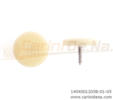 BUTTONS SCREW KNURLED D. 15 FLAT AVORY