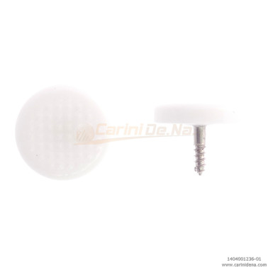 bottoni a vite piatti zigr 15 0 pastello bianco