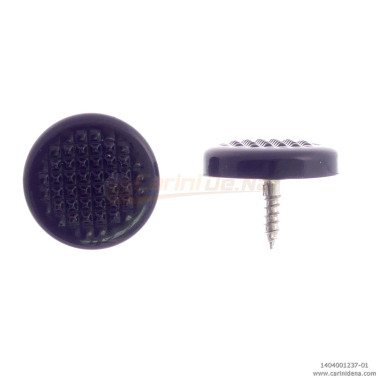 bottoni a vite piatti zigr 15 0 pastello nero