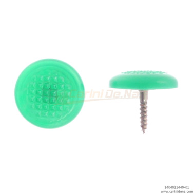 bottoni a vite tondi zigr 15 0 perla verde