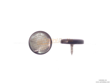 BOTTONI A VITE PIATTI ZIGR. 15,0  MADREP. TH. GRIGIA/GRIGIA 0101