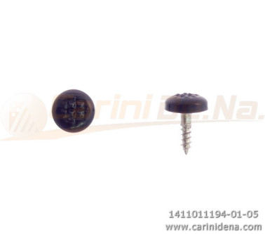 bottoni a vite tondi zigr  7 5 perla nero 1194