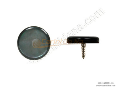 BOTTONI A VITE PIATTI 10,5  MADREP. THAITI GRIGIA 0101