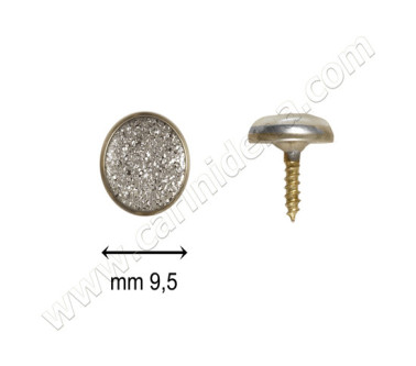 BOTTONI C14 mm 9,6 C. ARG. - PAIET ARGENTO
