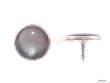 bottoni c24 mm 14 8 c arg  madreperla grigiagrigia