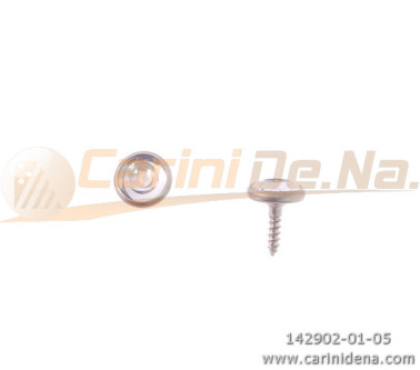 BOTTONI C13 SVAS. mm 8,5 C. ARG. - SPECCHIO ARGENTO