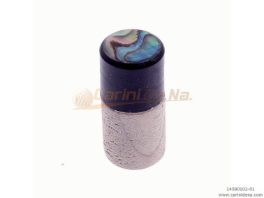 bottoni r bandoneon gal nero  legno beige  madr paua mm 105 x 10194 medio