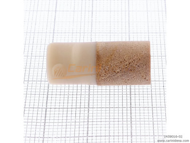 BOTTONI R. BANDONEON GAL. BEIGE / LEGNO BEIGE / MADR. BIANCA MAKASSAR mm 10.5 X 12(23.4) LUNGO