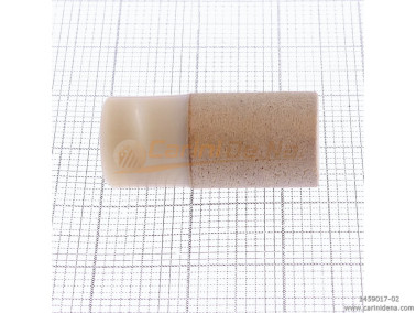 BOTTONI R. BANDONEON GAL. BEIGE / LEGNO BEIGE / MADR. BIANCA MAKASSAR mm 10.5 X 10(19.4) MEDIO