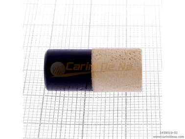 bottoni r bandoneon gal nero  legno beige  madr nera mm 105 x 12234 lungo