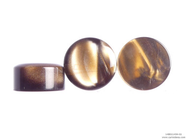 BOTTONI R. 13,8 X 7,5 USA PERLA MARRONE CHIARO - CAR039BE 1454MA