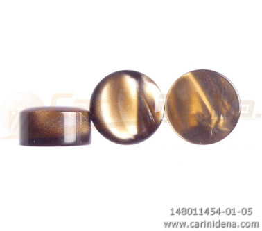 BOTTONI R. 13,8 X 7,5 USA PERLA MARRONE CHIARO - CAR039BE 1454MA