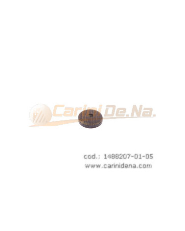 PASTIGLIE FORATE PIATTE mm 15,0x3,5 FORO mm 2 LEGNO BOCOTE 0007 - CAR084BN