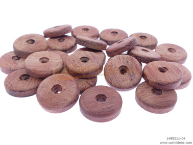 pastiglie forate piatte mm 15 0x3 5 foro mm 2 legno kewazingobubinga 0011  car084bn