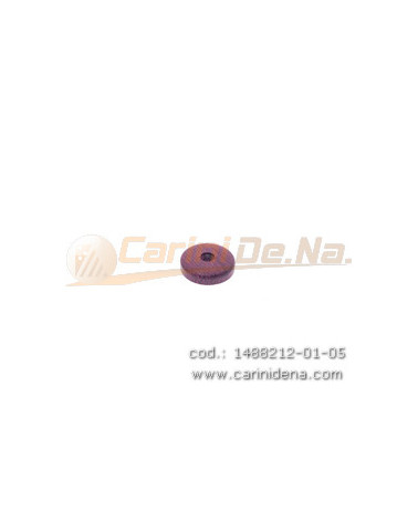 PASTIGLIE FORATE PIATTE mm 15,0x3,5 FORO mm 2 LEGNO AMARANTH 0012 - CAR084BN