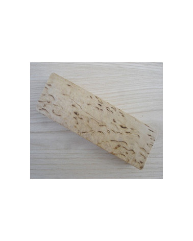 PASTIGLIE FORATE PIATTE mm 15,0x3,5 FORO mm 2 LEGNO BETULLA MASUR 0013 - CAR084BN